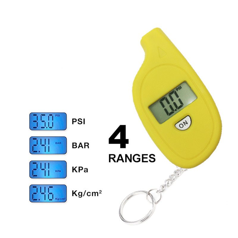 NEW Digital Car Tire Pressure Tester Motorcycle Auto Tyre Air Meter Gauge LCD Display Procession Tool 3-150 PSI Safety