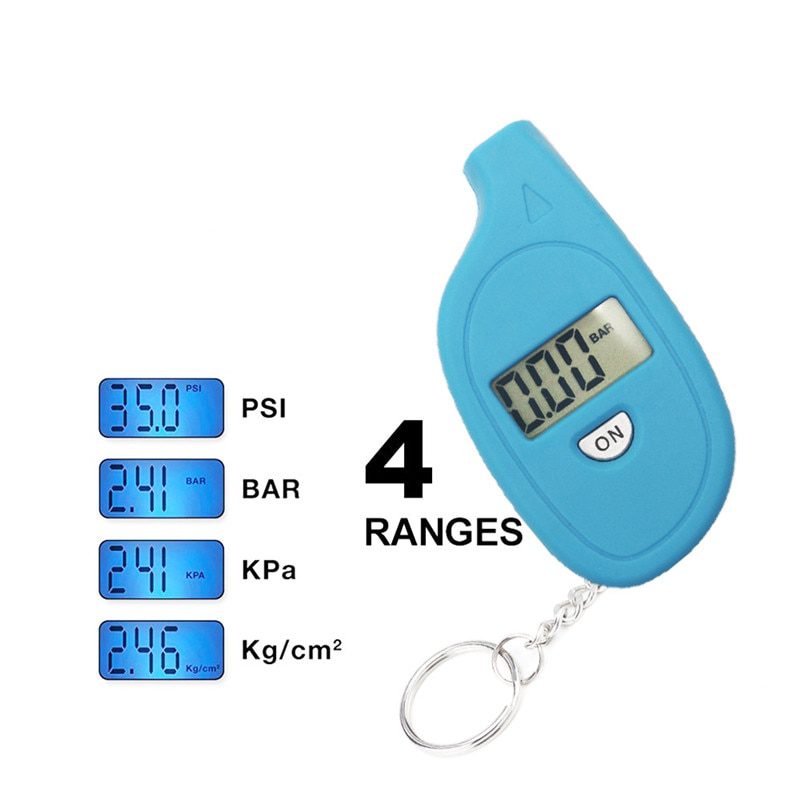 NEW Digital Car Tire Pressure Tester Motorcycle Auto Tyre Air Meter Gauge LCD Display Procession Tool 3-150 PSI Safety