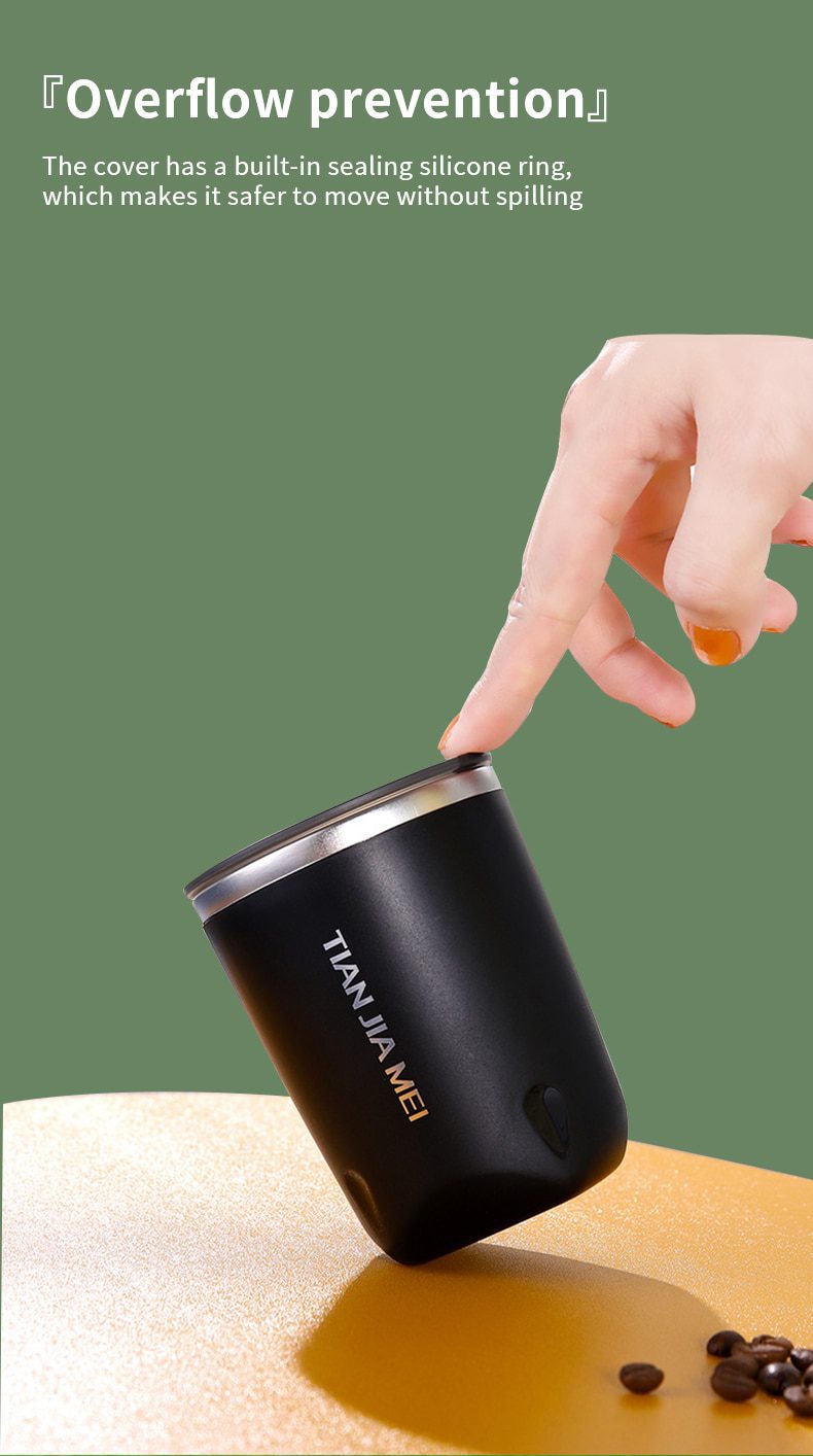 NEW StainlessSteel Insulated Coffee Cup With Lid Handy Cup Office Portable Handy Cup Girl Car WaterCup Lnsulation Is Not Hot