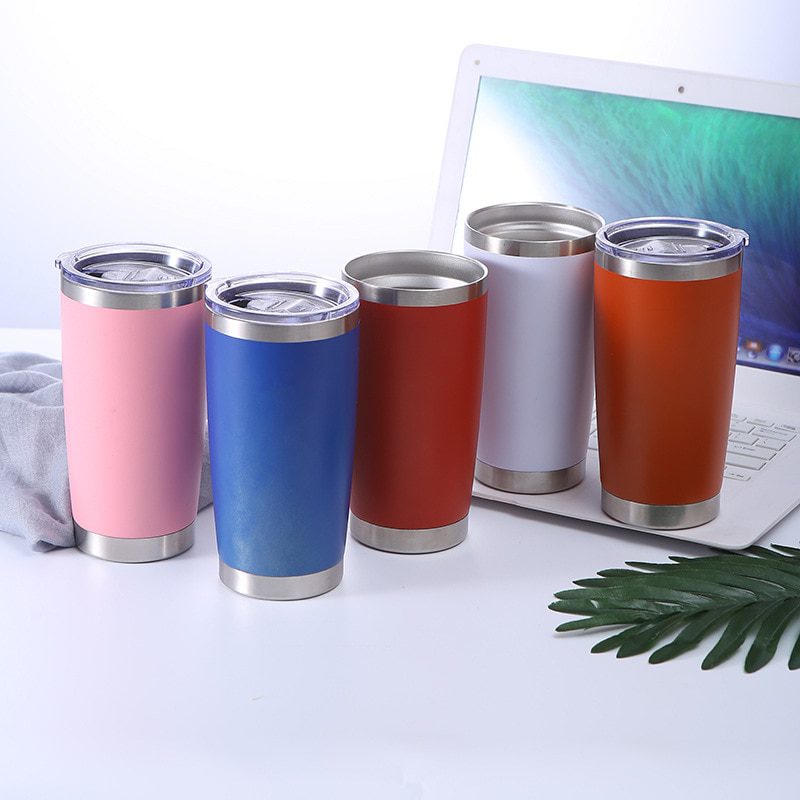 NEW Mug Beer Cups Stainless Steel Thermos for Tea Coffee Water Bottle Vacuum Insulated Leakproof With Lids Tumbler Drinkware