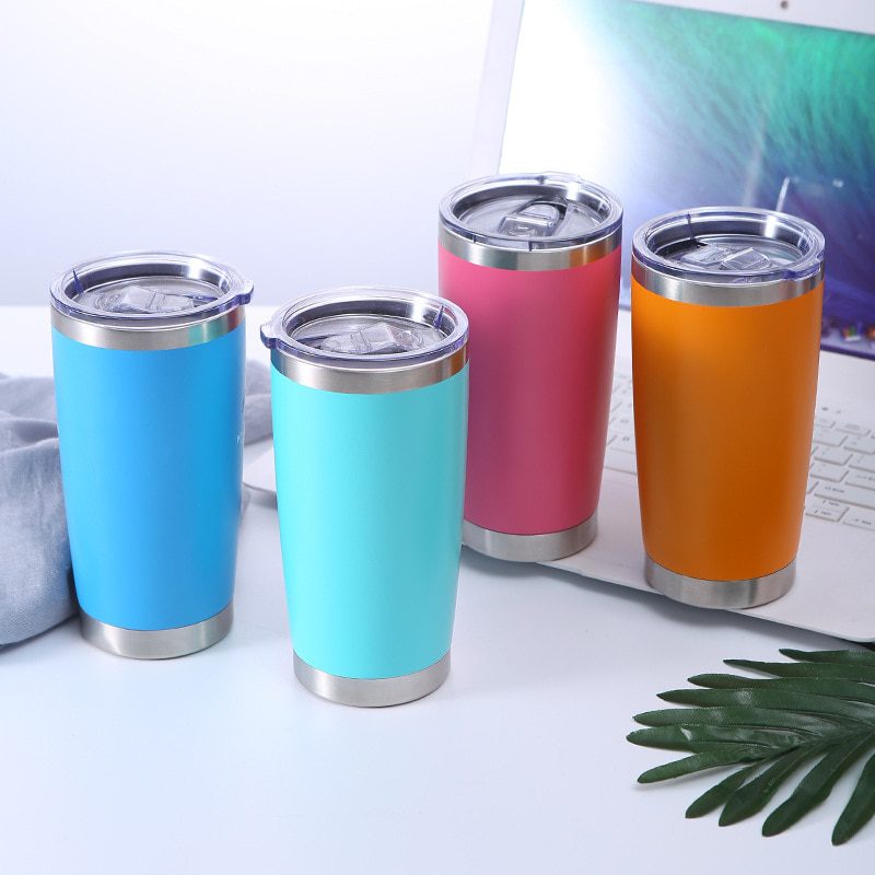 NEW Mug Beer Cups Stainless Steel Thermos for Tea Coffee Water Bottle Vacuum Insulated Leakproof With Lids Tumbler Drinkware