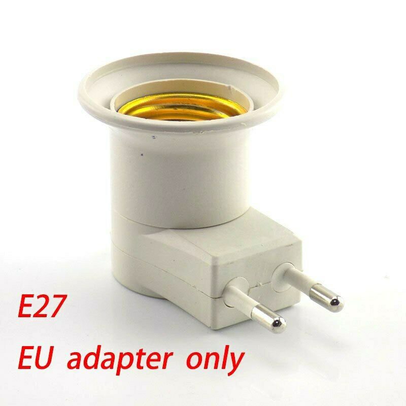 NEW Infrared Motion Sensor E27 power plug LED Lamp Base Socket Adapter Holder Light Control Switch Bulb 110V-240V PIR Induction