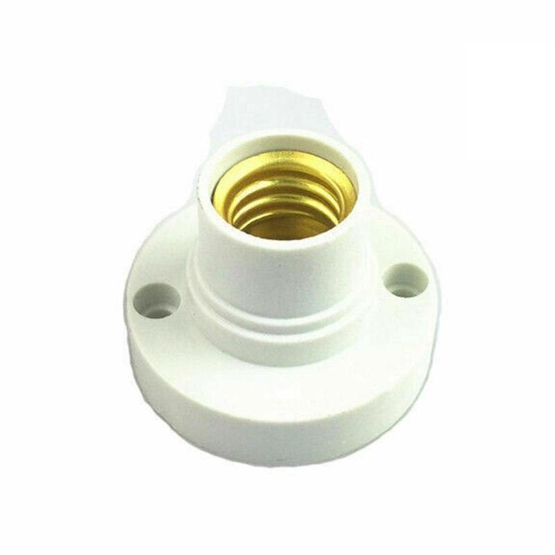 NEW E14 Lamp Base Holder Adapter LED Bulb Light Round Screw Fixing Fitting Bulb Holder Plug 220V light Base Holder