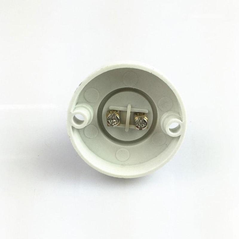 NEW E14 Lamp Base Holder Adapter LED Bulb Light Round Screw Fixing Fitting Bulb Holder Plug 220V light Base Holder