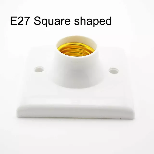 E27 Square shaped