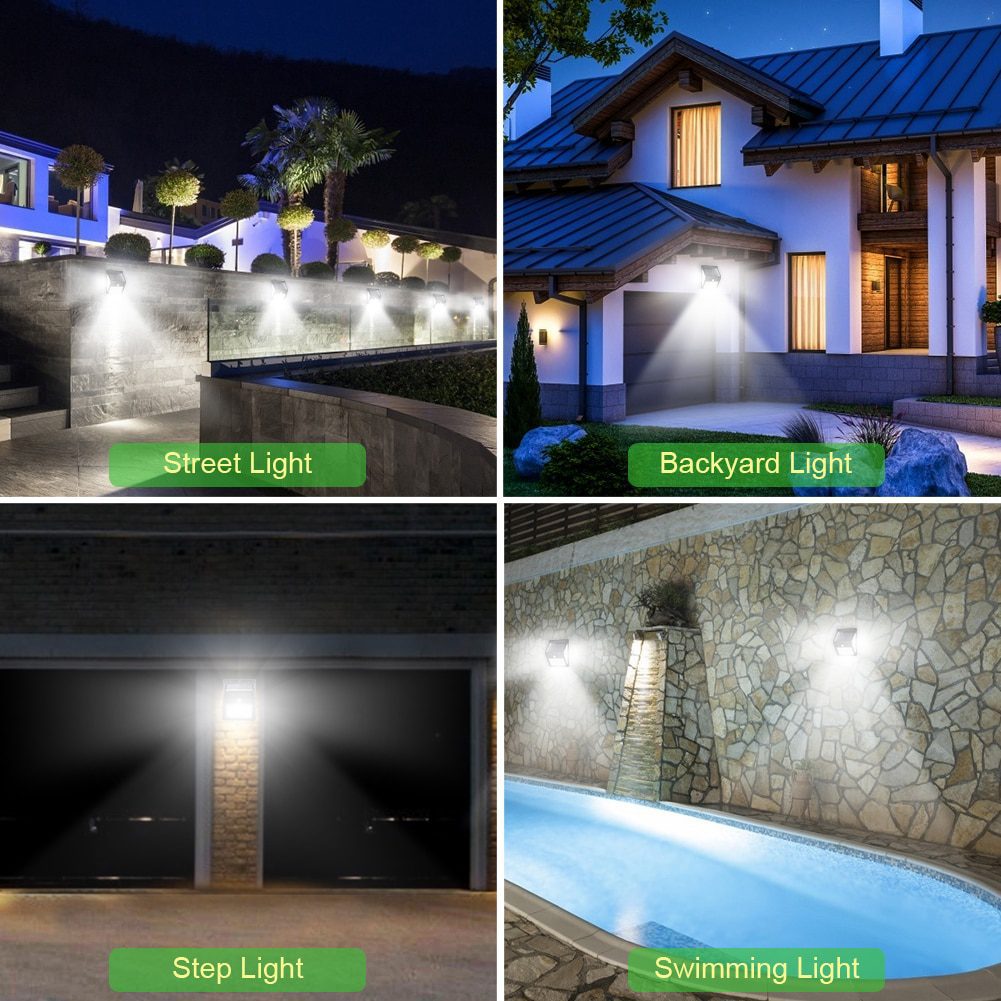 NEW 144 LED Outdoor Solar Lights Waterproof Solar Led Light Outdoor Solar Lamp Sunlight With Motion Sensor For Garden Decoration