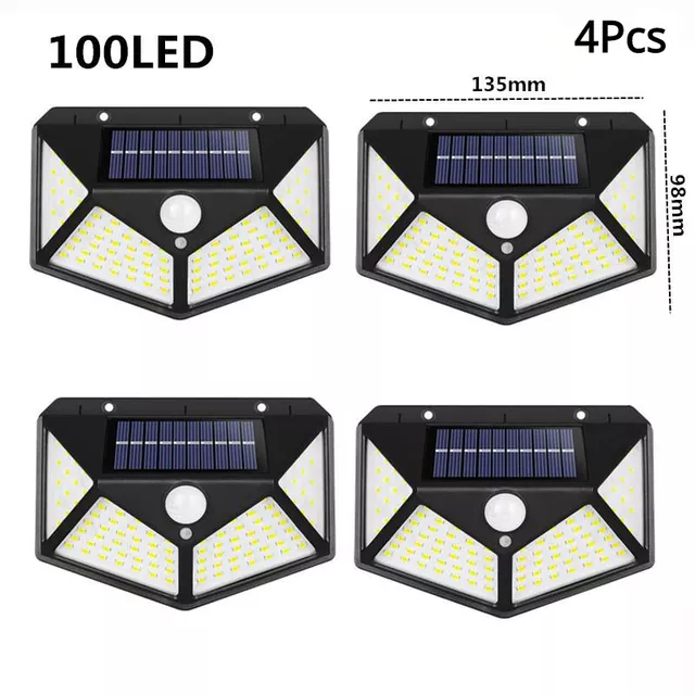 100LED 4Pcs