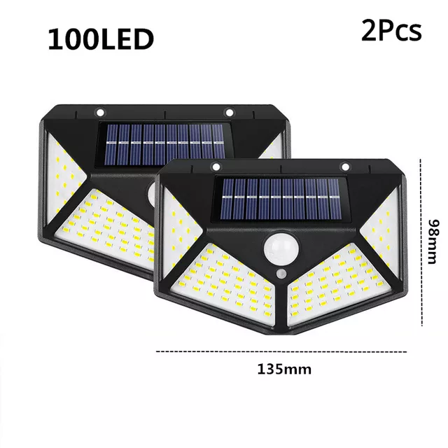 100LED 2Pcs