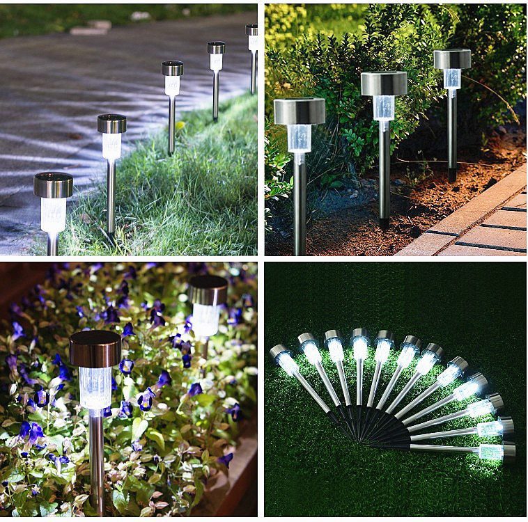 NEW 4/10Pcs Solar Led Light Outdoor Street Lamp for Garden Decoration Lanterne Waterproof Solar Lights Lawn Pathway Landscape Li