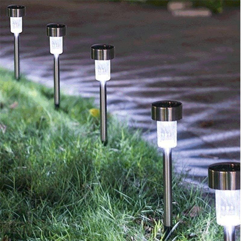 NEW 4/10Pcs Solar Led Light Outdoor Street Lamp for Garden Decoration Lanterne Waterproof Solar Lights Lawn Pathway Landscape Li