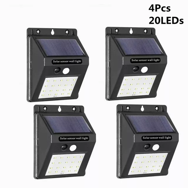 4Pcs 20Leds