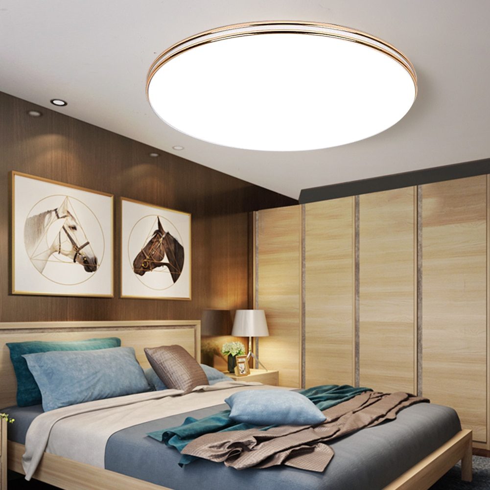 NEW LED Ceiling Light 72W 36W 24W 18W 12W Ultra Thin Down Light Surface Mount Panel Lamp AC 220V Modern Lamp For Home Decor Ligh