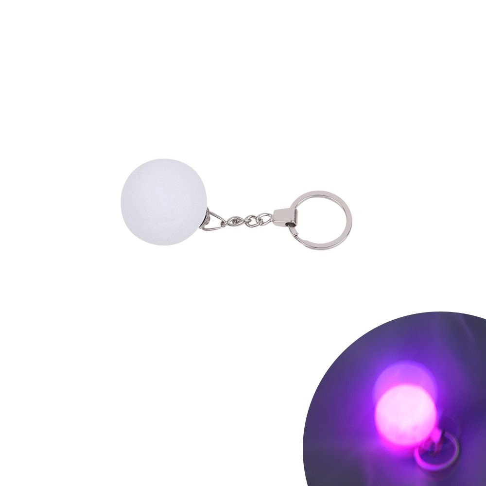 NEW Portable 3D Print Round Moon Light Keychain Decoration Night Lamp Creative Moon Lamp LED Button Battery Switch Birthday Gift