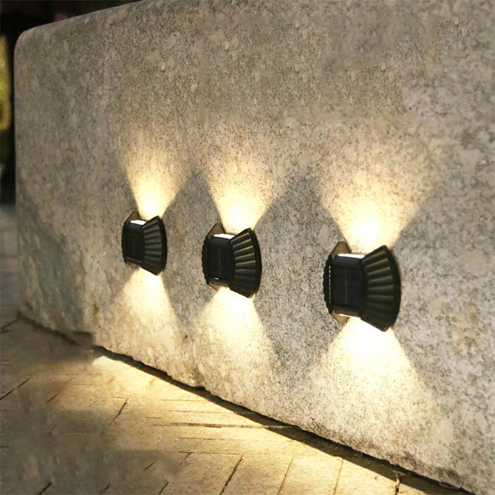 NEW LED Solar Shell Light Outdoor Waterproof Power Supply Sunlight Wall Light Garden Decoration Street Light Garden Light