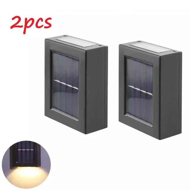 2Pcs Warm Light