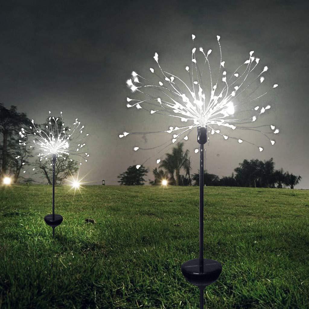 NEW Solar LED Light Outdoor Garden Lighting Dandelion Fireworks Decoration Lamp 200/150/90 LED for Garden Terrace Landscape