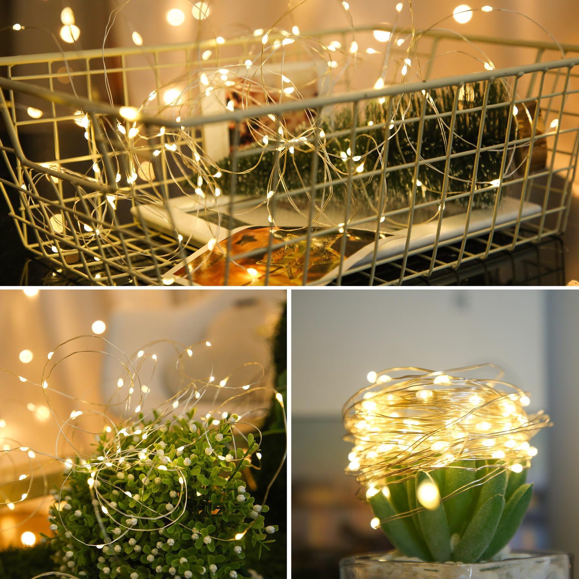 NEW Solar String Fairy Lights 7m 50LED Waterproof Outdoor Garland Solar Power Lamp Christmas For Garden Decoration