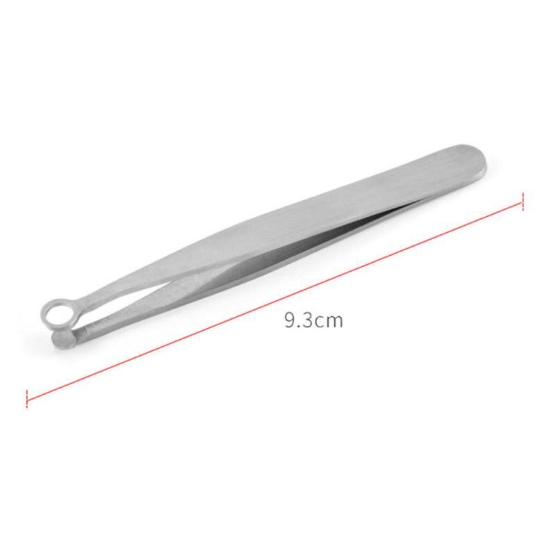 NEW Universal Nose Hair Trimming Anti-static Precision Tweezers Set Pinzas Pincet Stainless Steel Tweezer Electronics Repair Too