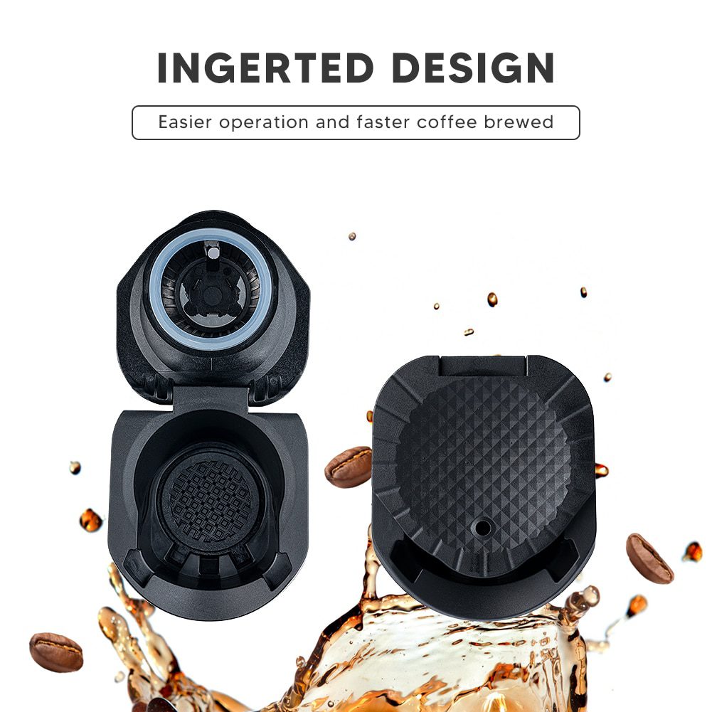 NEW ICafilas Adapter for Dolce Gusto PICCOLO XS/Genio S Machine Reusable Capsule Refillable Cafetera Expreso Coffee