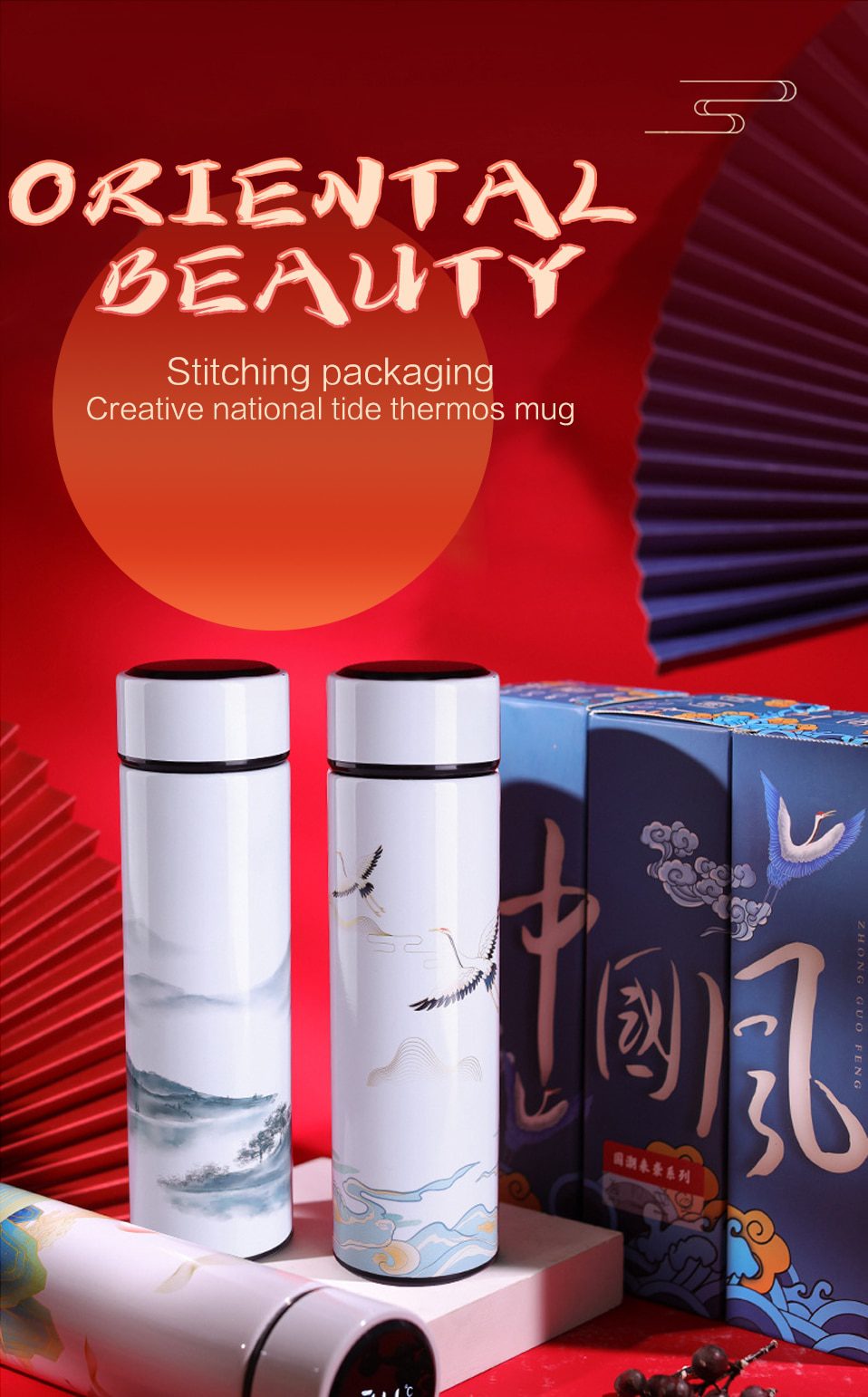 NEW Steel 450ML Creative Style LED Vacuum Flasks Coffee Mug Water Bottle Temperature Display Thermos Tea Milk Mug