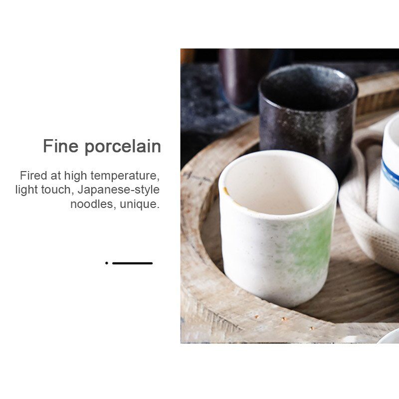 NEW Japanese Style Espresso cup Coffee cups Ceramics mugs cafe  Latte Kungfu Teacup Retro coffeeware