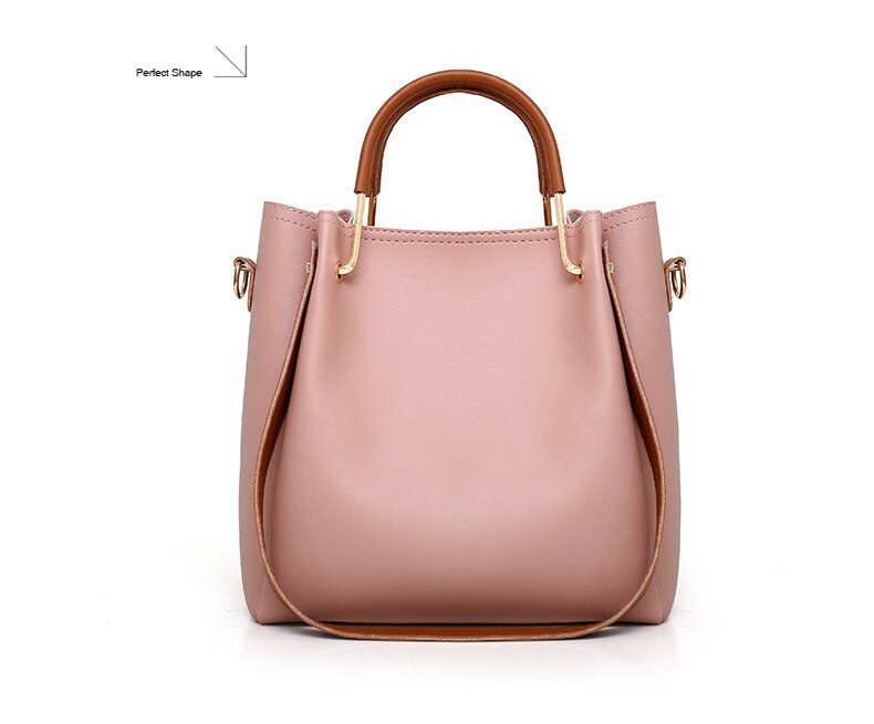 NEW 4 Pcs/set Women Handbag 2018 Messenger Bags For Ladies Fashion Shoulder Bag Lady PU Leather Casual Female Shopper Tote Sac F