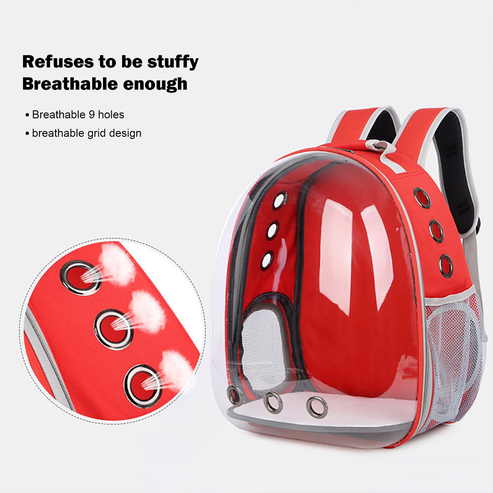 NEW Pet Carrier Backpack Bubble Cats Puppies Pet Cat Dog Carrying Bag Backpack Large Space for Travel Hiking Outdoor