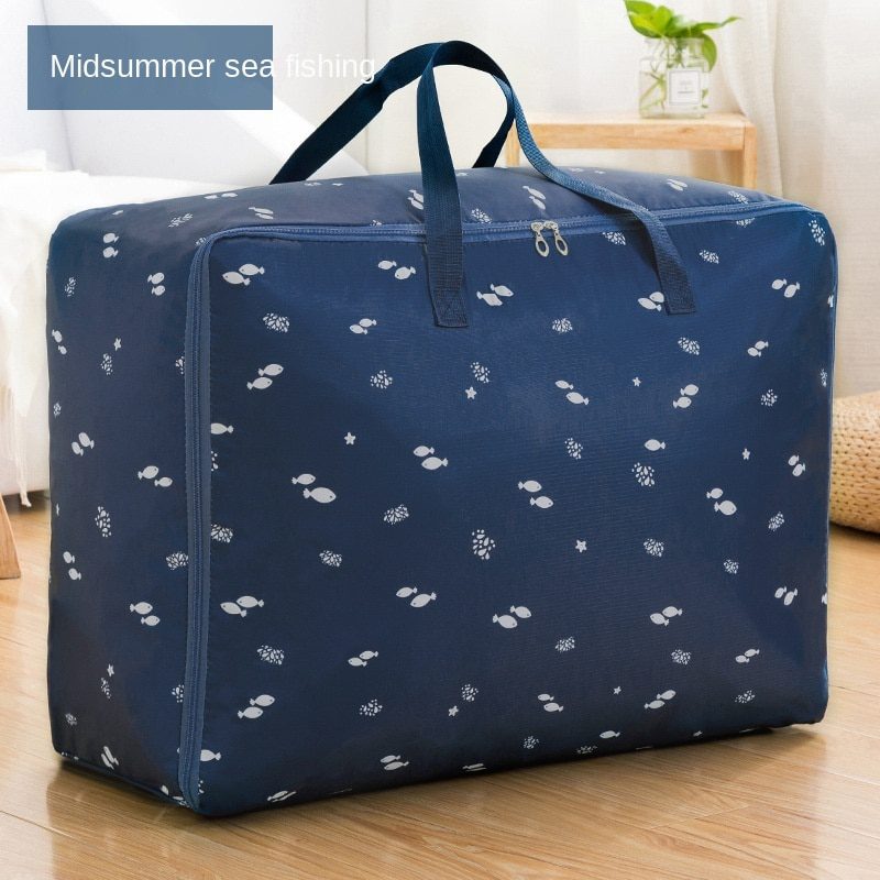 NEW Clothing Quilt Storage Bag Oxford Cloth Home Organization Dust-proof Blanket Holder Underbed Organizer Packaging Bags Closet