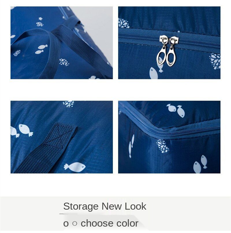 NEW Clothing Quilt Storage Bag Oxford Cloth Home Organization Dust-proof Blanket Holder Underbed Organizer Packaging Bags Closet