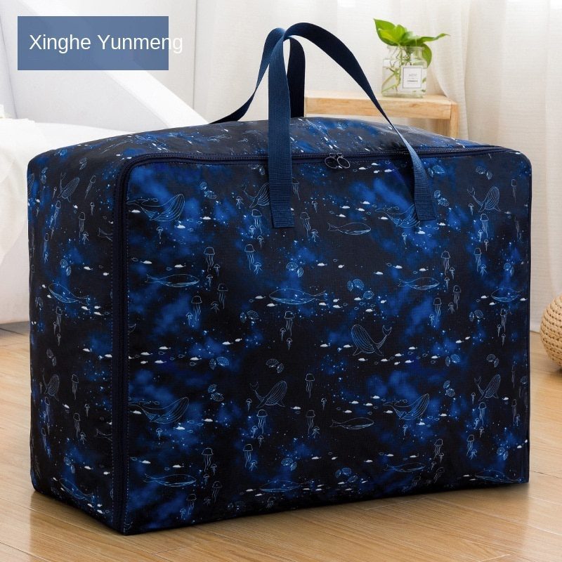 NEW Clothing Quilt Storage Bag Oxford Cloth Home Organization Dust-proof Blanket Holder Underbed Organizer Packaging Bags Closet