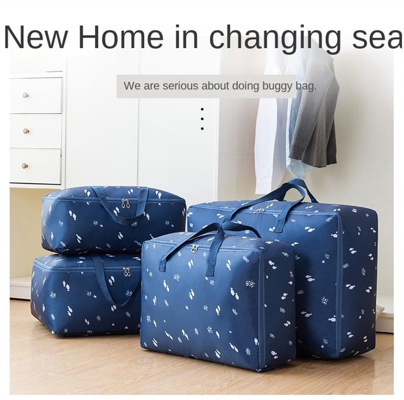 NEW Clothing Quilt Storage Bag Oxford Cloth Home Organization Dust-proof Blanket Holder Underbed Organizer Packaging Bags Closet