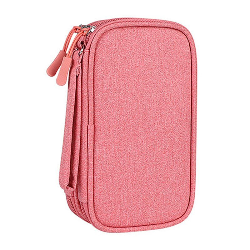 NEW Portable Power Bank Bag USB Gadgets Cables Wires Organizer Hard Disk Protection Storage Bag Sac de rangement en fil de fer