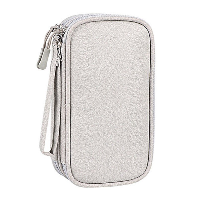 NEW Portable Power Bank Bag USB Gadgets Cables Wires Organizer Hard Disk Protection Storage Bag Sac de rangement en fil de fer