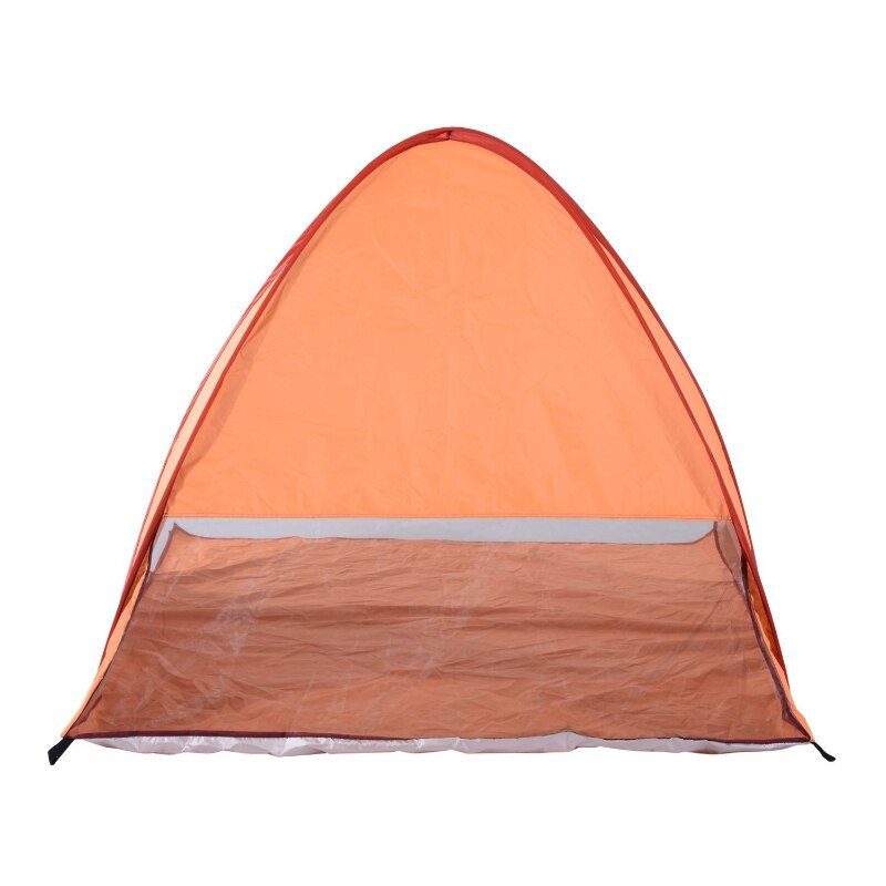 Portable Awning UV Protection Picnic Camping Tent with Suitcase and Stakes Orange