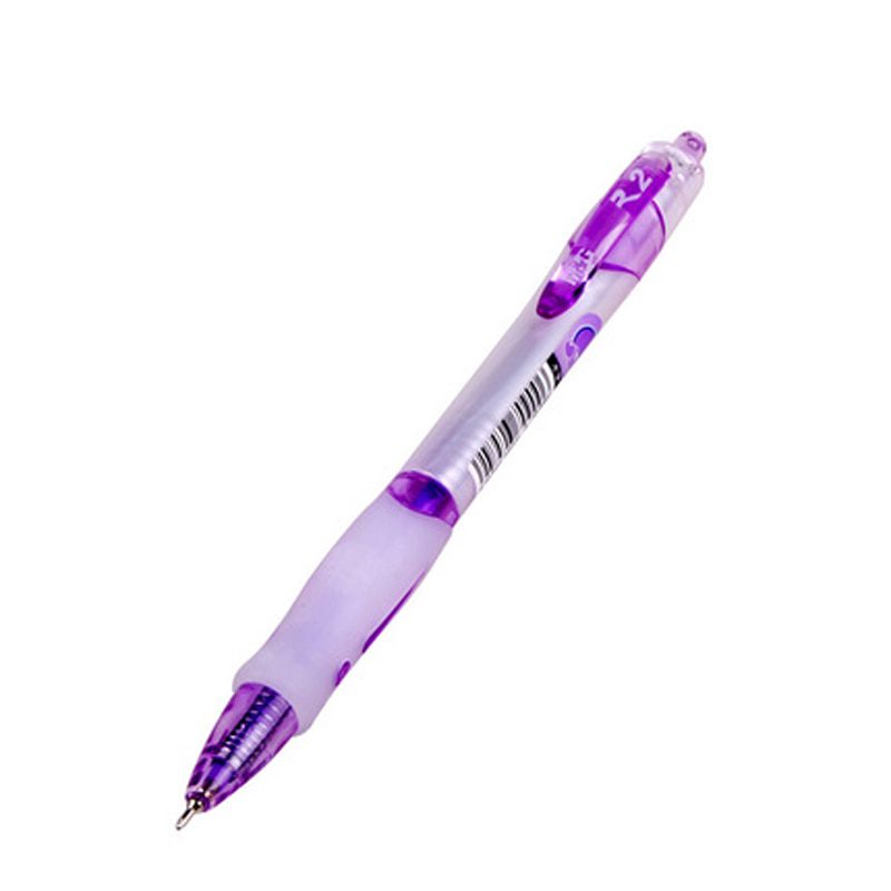 2 pcs Simple Exclamation Mark Grisp Fruit Smell Ball Ballpoint Pen 0.38mm Student Stationery School Office Supply