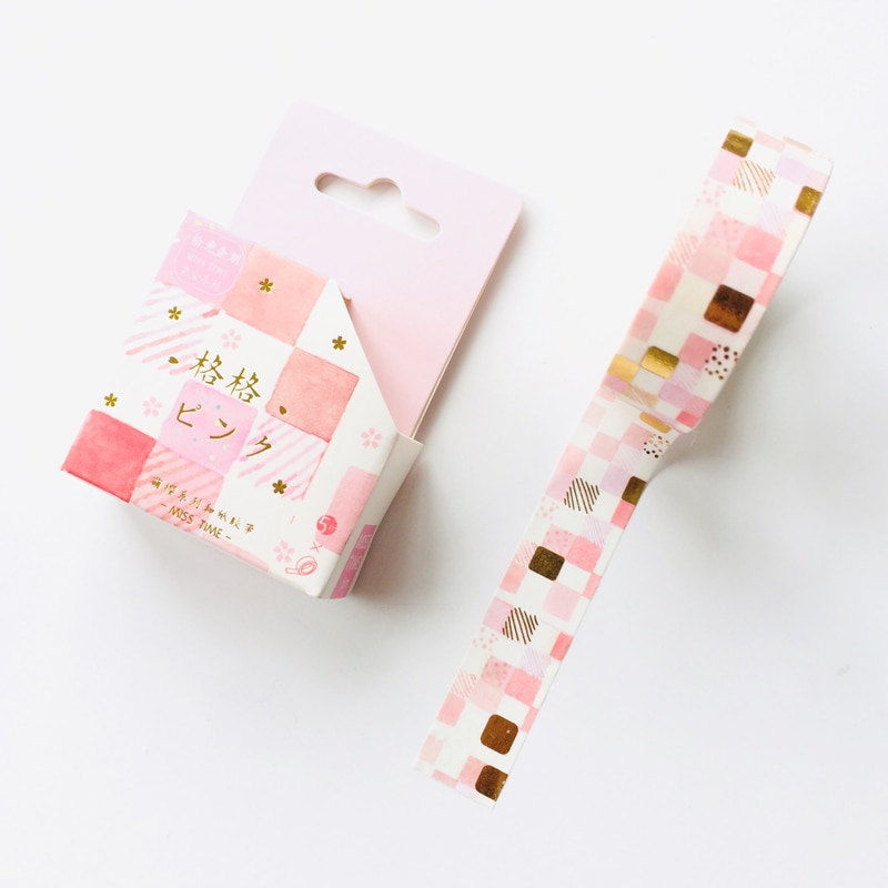 1.5cm*5m Spring Sakura Cats Masking Tape Album Scrapbooking Decor Paper Washi Tape Stick Label