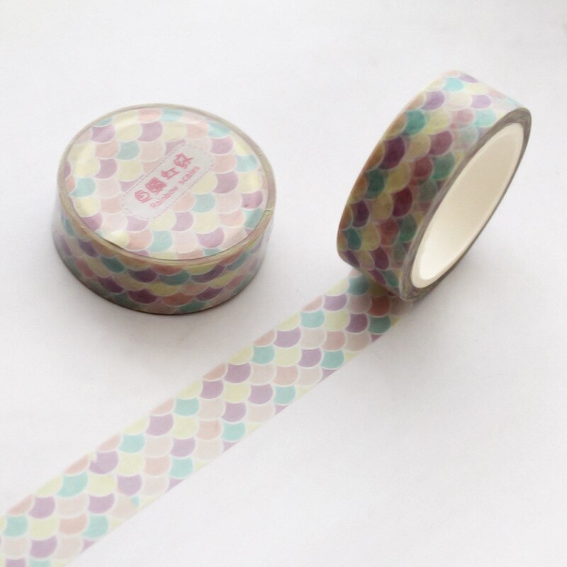 1.5 cm Wide Lovely Pink Unicorn Sky Washi Tape Adhesive Tape DIY Scrapbooking Sticker Label Masking Tape