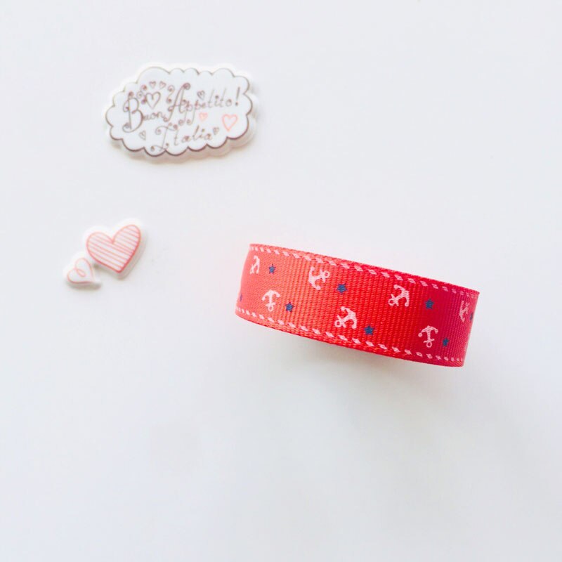 1PC Sweet Strawberry Tower Hearts DIY Decorative Fabric Washi Tape Masking Tape Stickers Stick Label Book Computer Decor