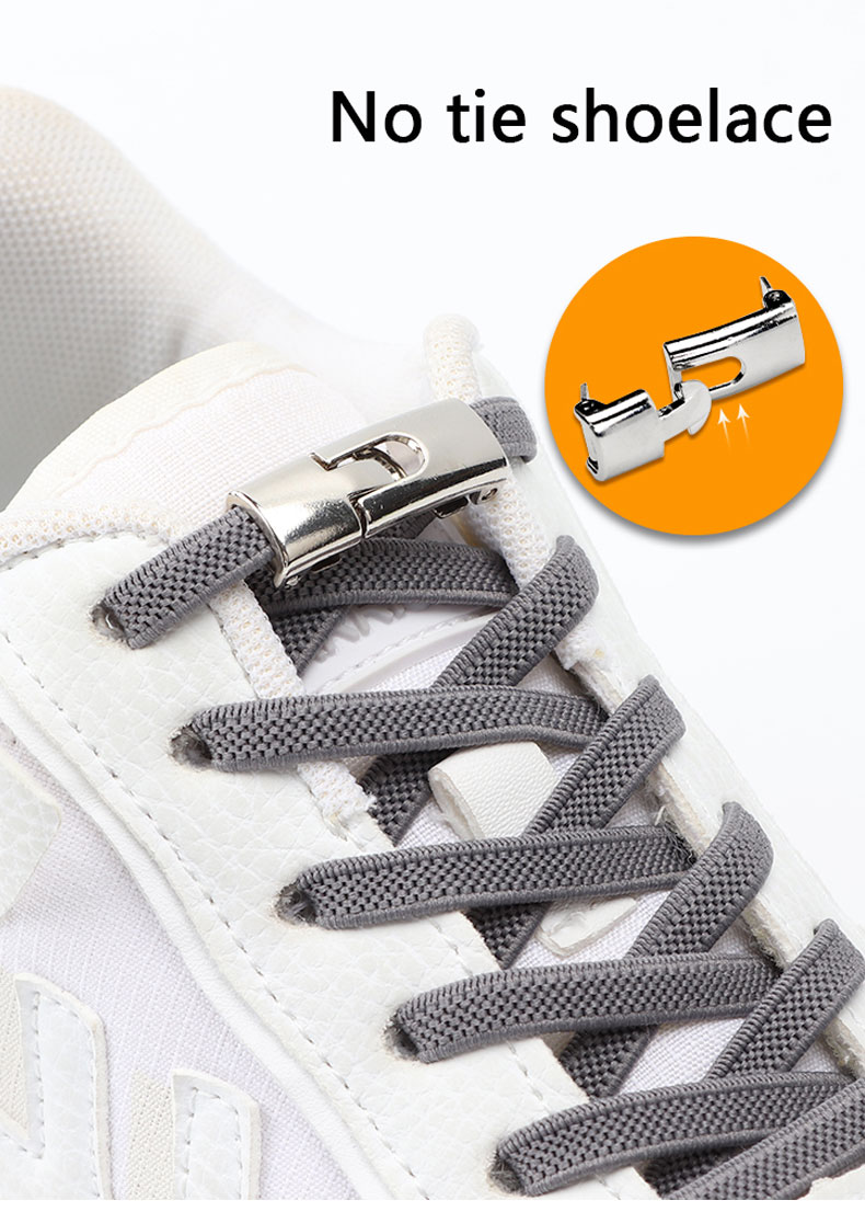 2022 Elastic Laces Sneakers Cross Locks Quick Shoelaces Without ties Kids Adult No Tie Shoelace Rubber Bands Shoes Accessories