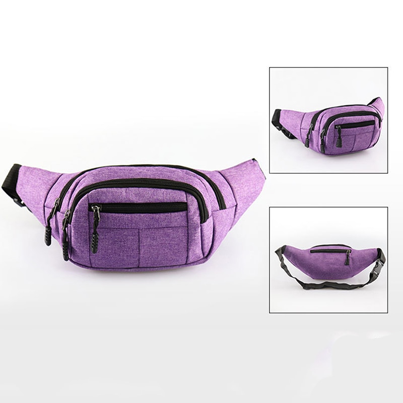 Hip Belly Banana Bum Chest Belt For Men Women Waist Bag Male Female Fanny Pack Pouch Murse Purse Kidney Row Bumbag