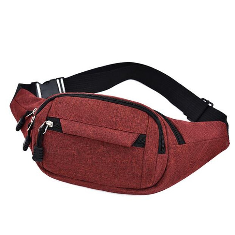 Hip Belly Banana Bum Chest Belt For Men Women Waist Bag Male Female Fanny Pack Pouch Murse Purse Kidney Row Bumbag