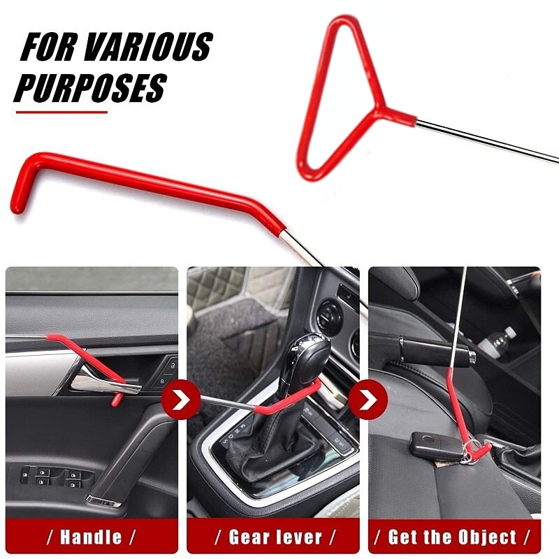 New Open Car Door Tool Kit Inflatable Air Pump Auto Window Door Open Fixing Gripper Tools Long Reach Kits