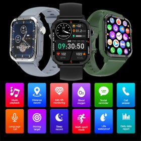 Sport Military Smartwatch Male Smart Clock For Android IOS - Image 6