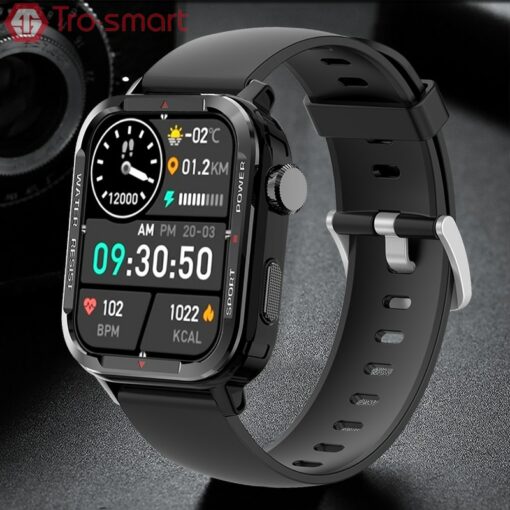 Sport Military Smartwatch Male Smart Clock For Android IOS