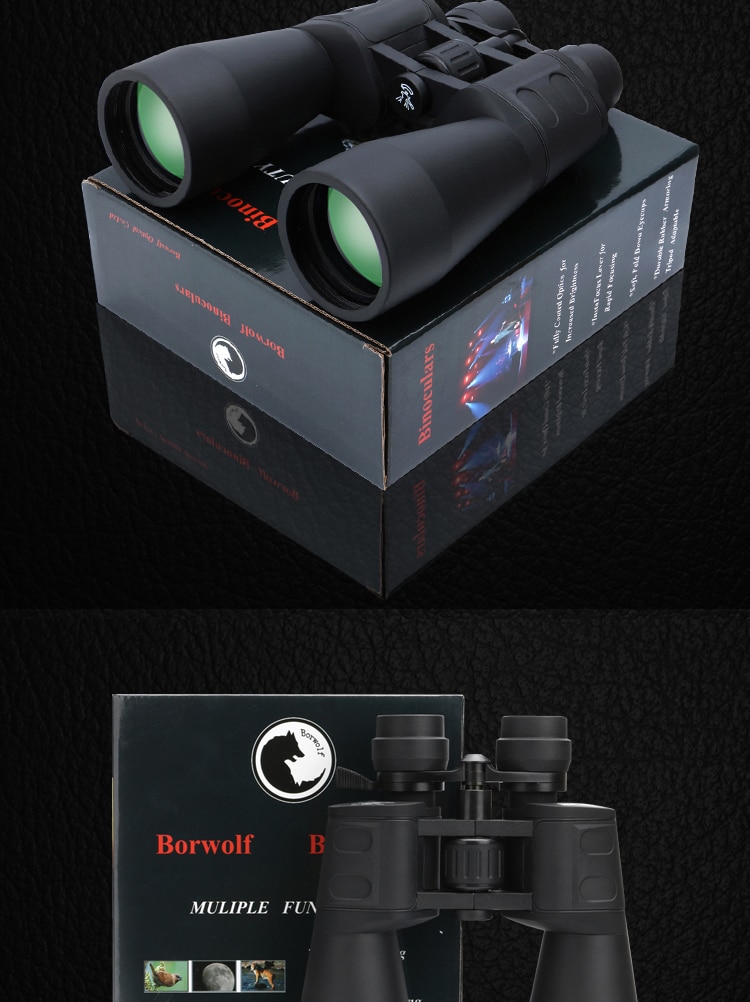 Borwolf 10-380X100 yüksek büyütme uzun menzilli Zoom 10-60 kez avcılık teleskop dürbün HD profesyonel Zoom