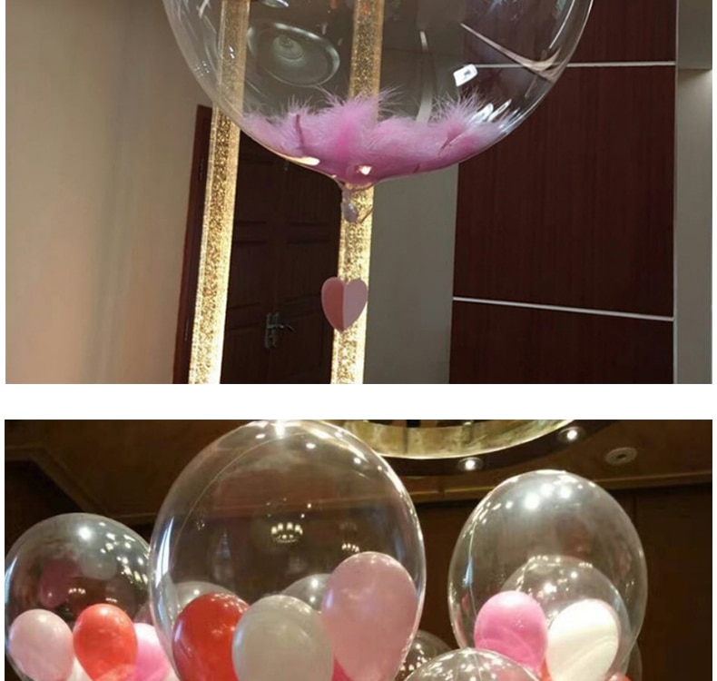 10"-36" PVC Clear Bubble Balloon Transparent Wedding Party Decor Christmas Festival Party Supplies