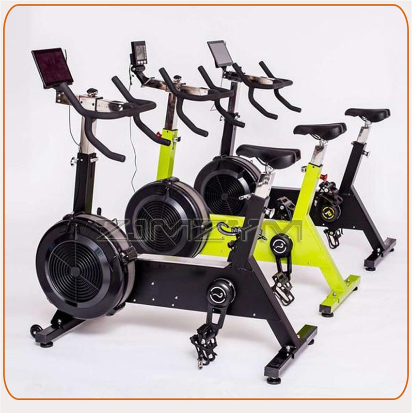 Air Bike Erg Bike Rower Bike AIR Rowing Machine Commercial Gym Equipment Exercise Magnetron Resistance Adjustment Spinning Bike