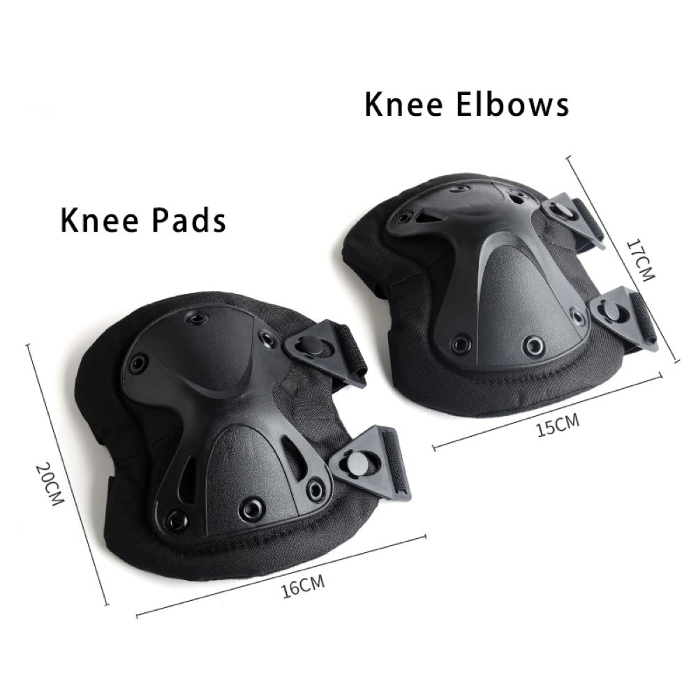 Tactical Knee Pads Elbow Outdoor Sport Hunting Safety Gear Protective Pads Military Protector Army Airsoft Elbow Protector