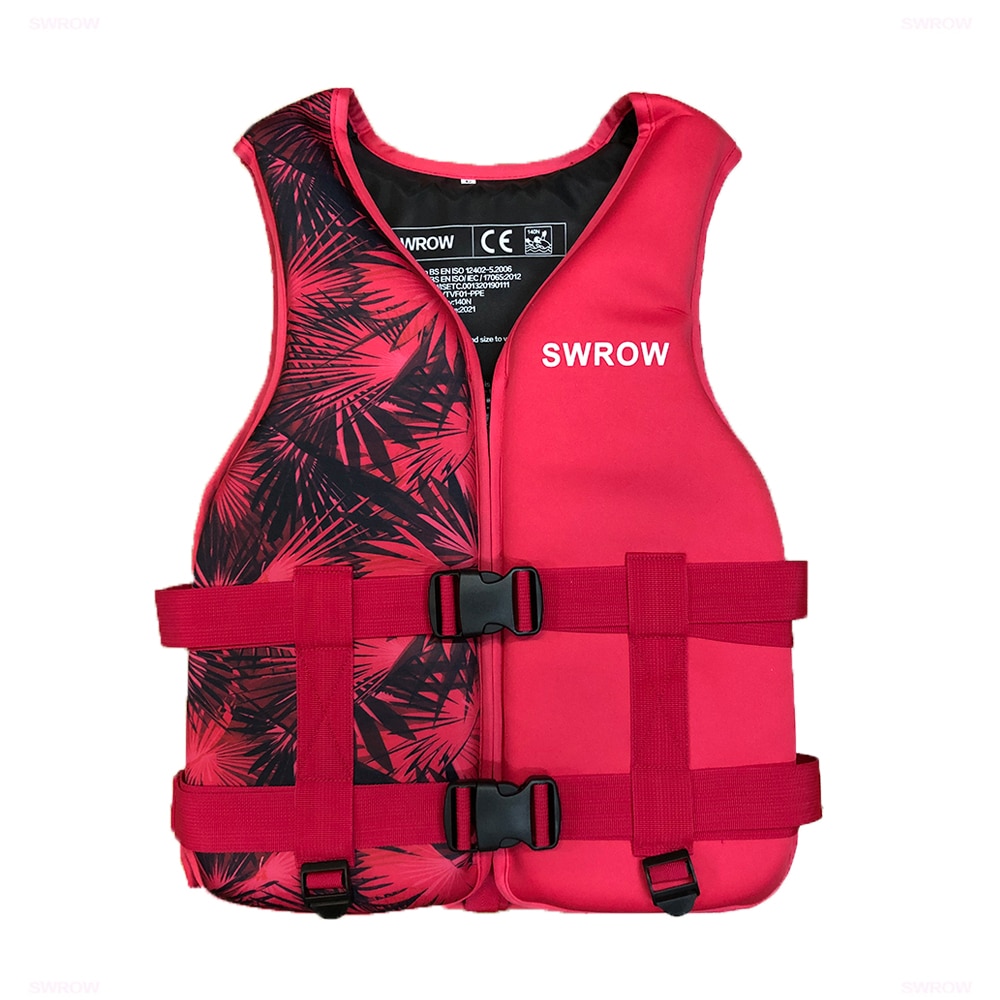 Neoprene Life Jacket for Adult Children New Water Sport Buoyancy Jacket Life Vest Swimming Boating Skiing Driving Vest Drifting