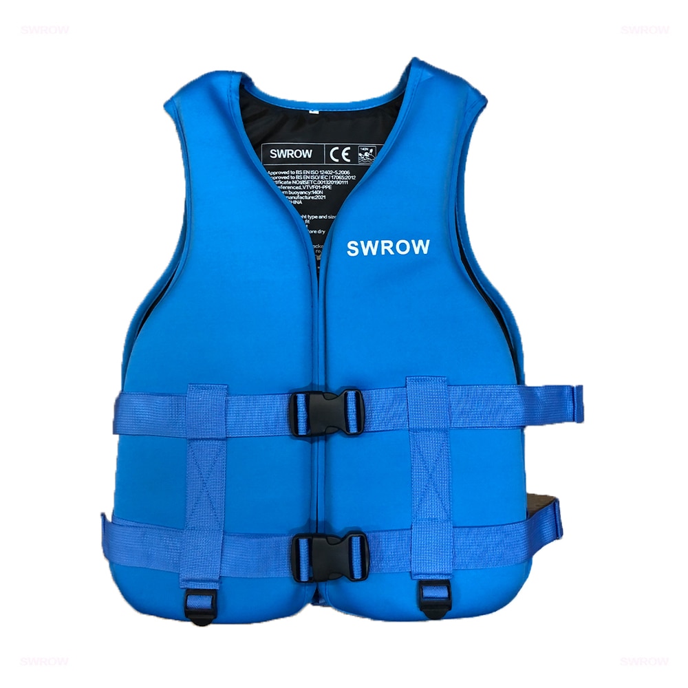 Neoprene Life Jacket for Adult Children New Water Sport Buoyancy Jacket Life Vest Swimming Boating Skiing Driving Vest Drifting